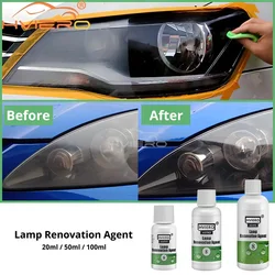 HVIERO Applicable Styling Lens Restoration Cleaning Headlight Repair Care Shampoo Polishe Washing Accessories Paint Cleaner Tool