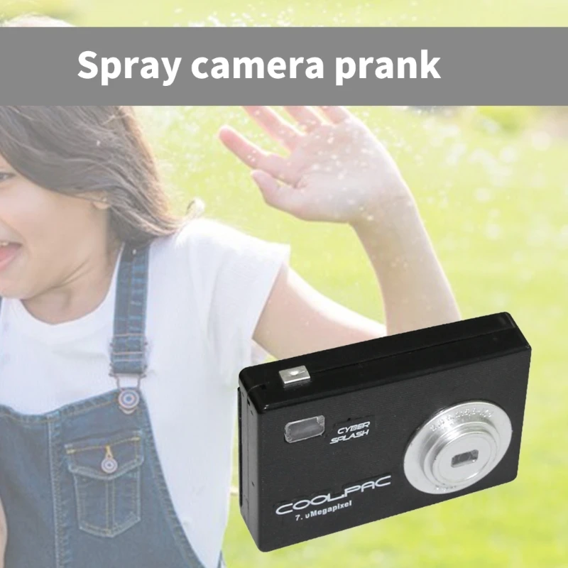 

Water Squirting Trick Props Camera Prank Toy with Realistic Design Safe Party Entertainment Practical Joke Props Toy
