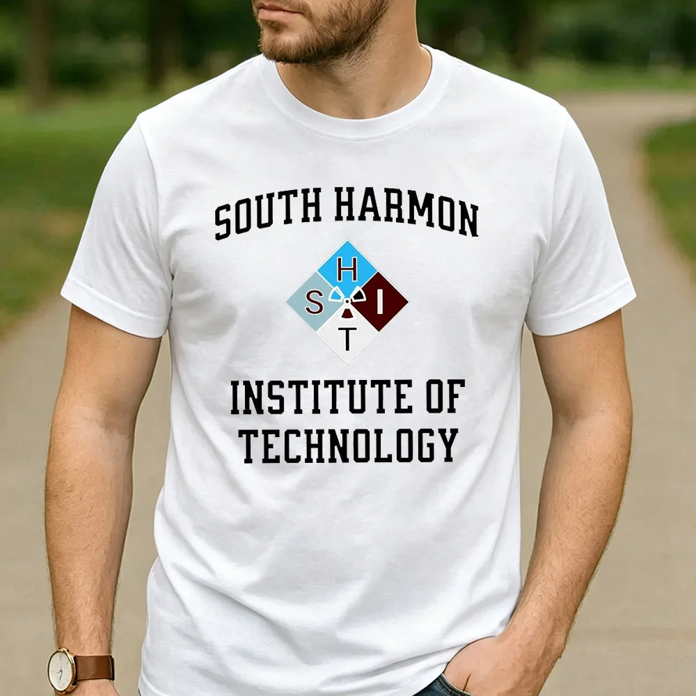 Accepted Movie South Harmon Institute of Technology T-Shirt Men Pure Cotton Breathable Short Sleeve Casual Unisex Graphic Tees