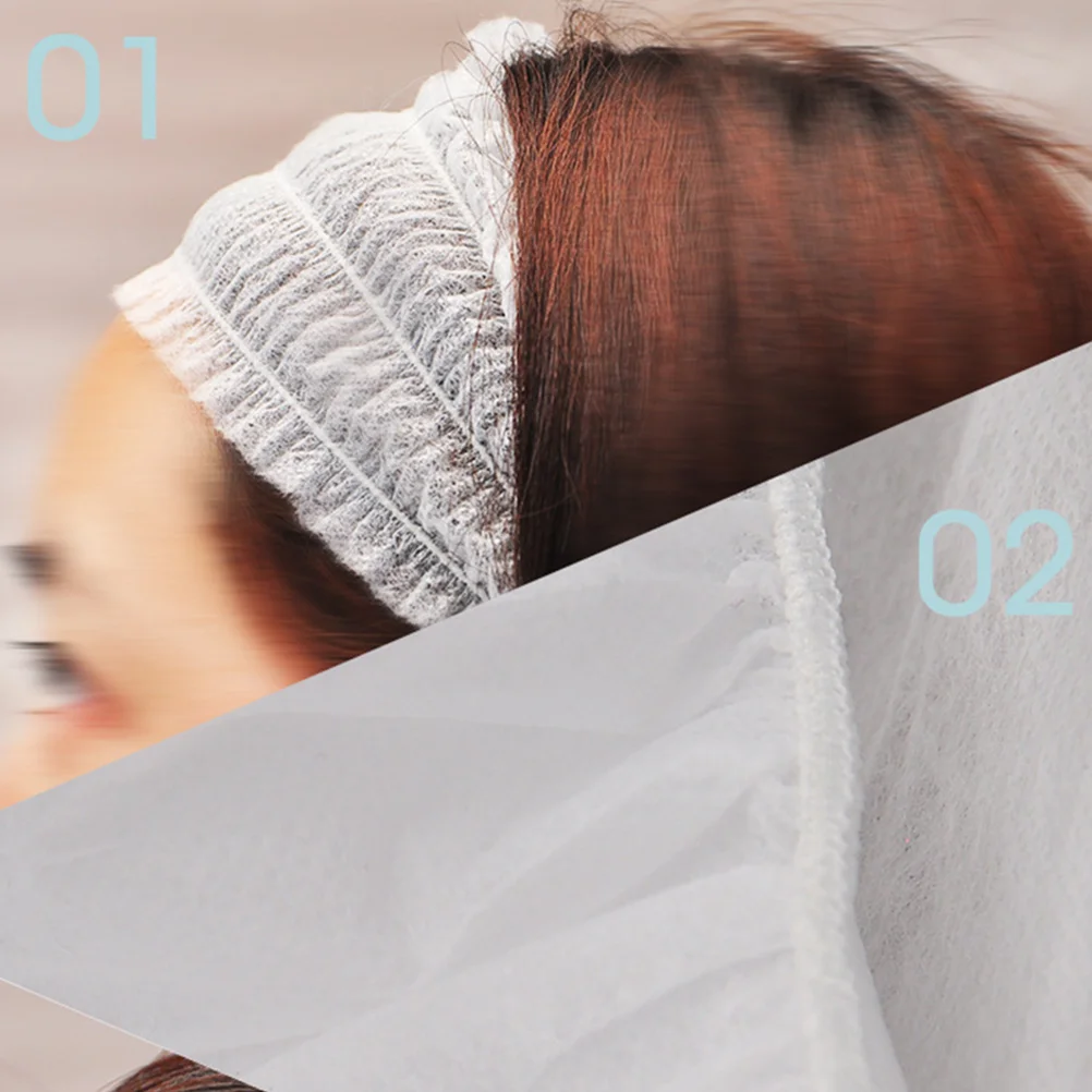 

60pcs Non-Woven Hairbands Stretchy Comfortable Headbands for Face Washing Spa Salon Use Disposable Skin-Friendly Headband Women
