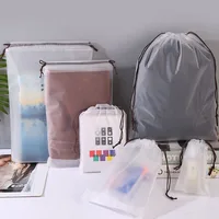 5/10/20PCS Portable Shoe Drawstring Eco Storage Bag for Sundries Travel Makeup Bag Storage Bag Shoe and Sock Bag Clothing Storag 2