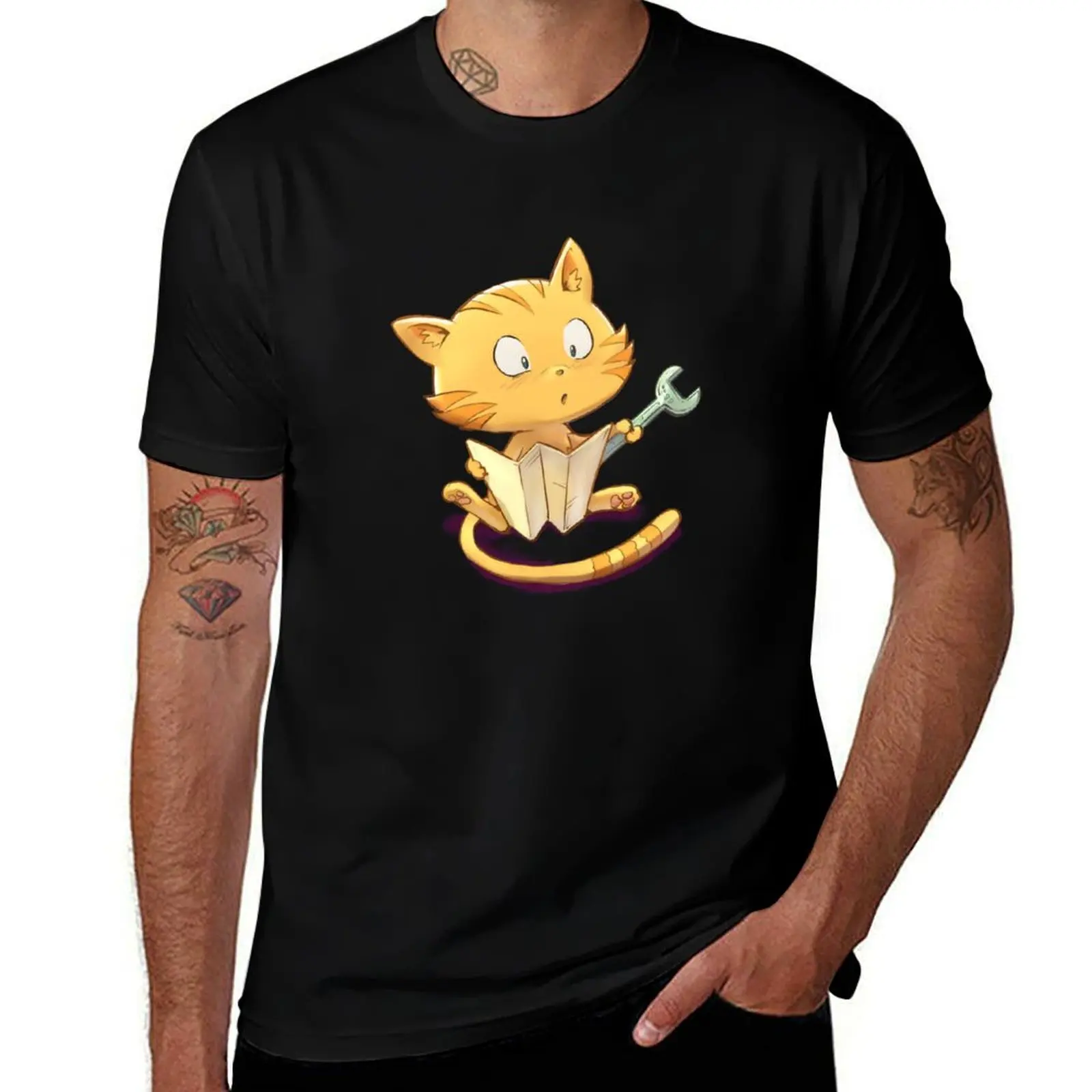 

Carrot is repairing - Pepper&Carrot official T-Shirt t shirts for man slim fit funny t shirts dark humor T-Shirt