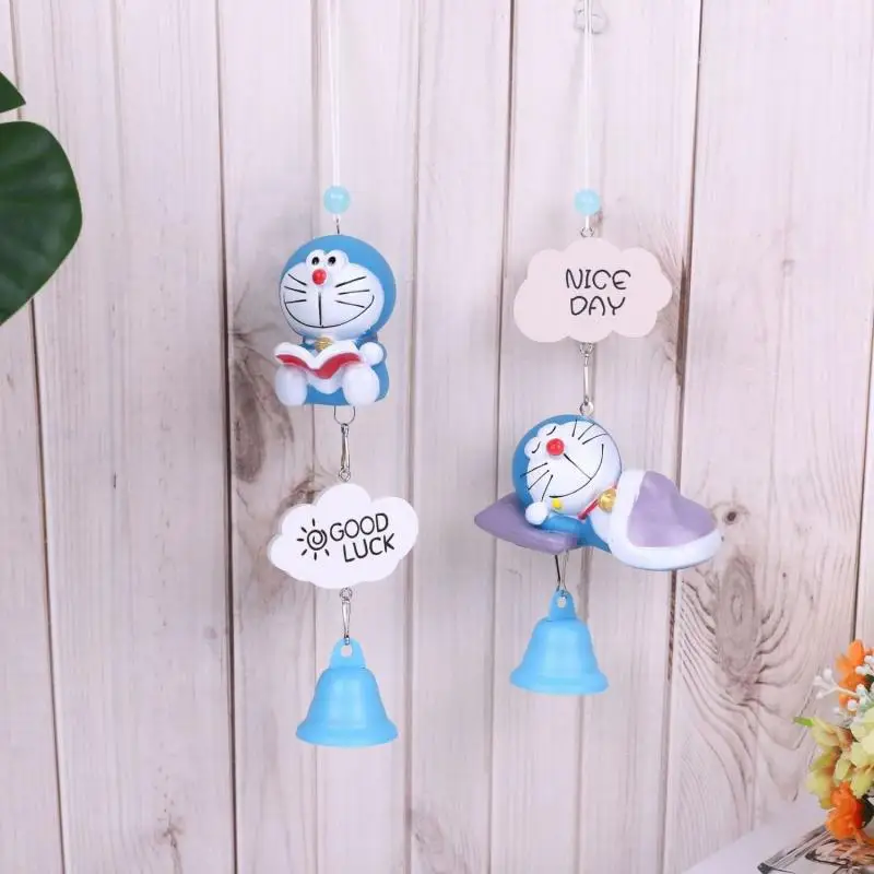 Doraemon Wind Chime Door Decoration Car Decoration Pendant Outdoor Wind Chimes Yard Garden Hanging Ornament Decor Room Garden