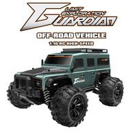 1/16 RC G2201 4x4 Off-Road High Speed Drift Radio Control Vehicle 4WD RC Excavator with LED Light Outdoor Car Toy for Kids
