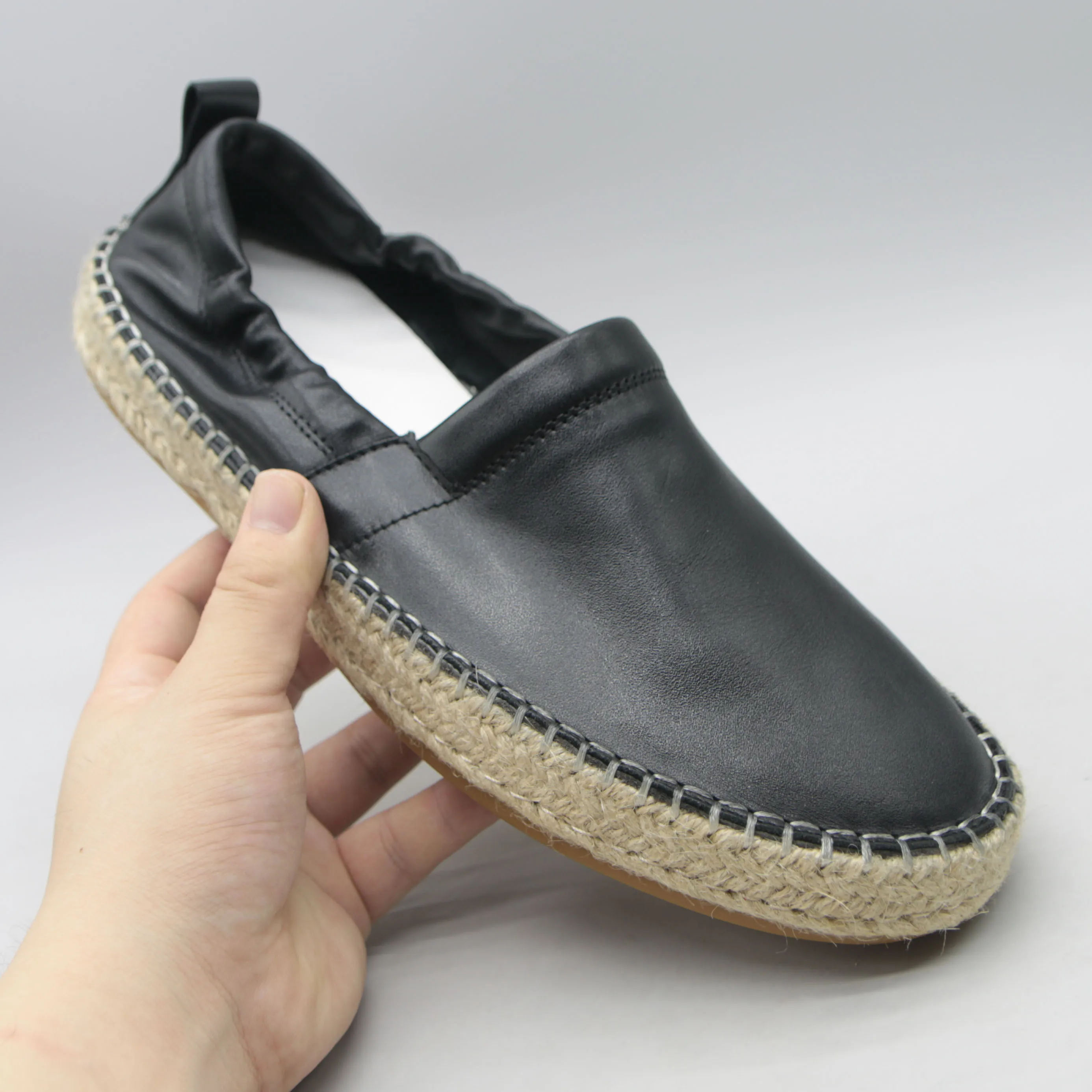 

Мужские летние мокасины из натуральной кожи, дышащие, удобные, с круглым носком, на плоской подошве, для бизнеса