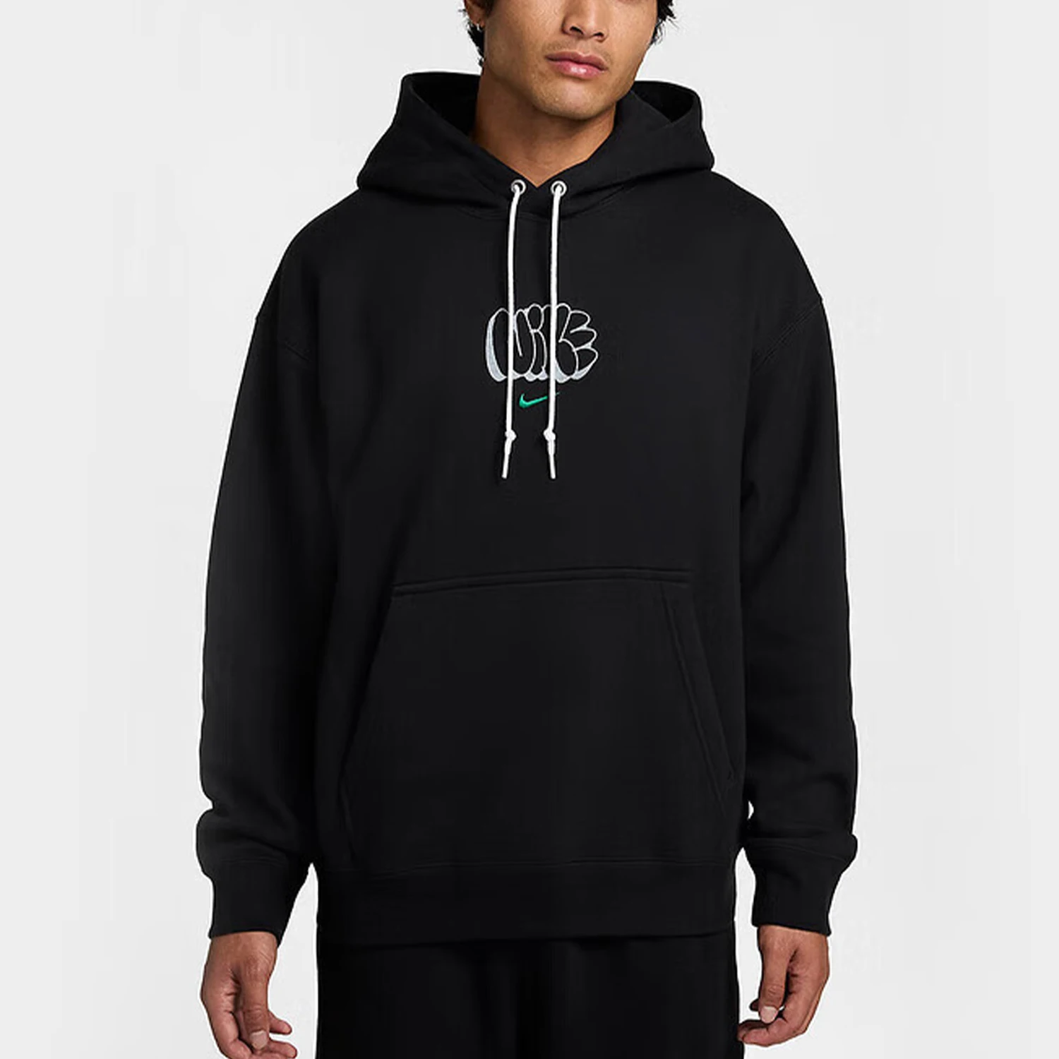 

Nike genuine 2024 Winter New Men's and Women's Print Warm Outdoor Sweatshirt HQ4181-010