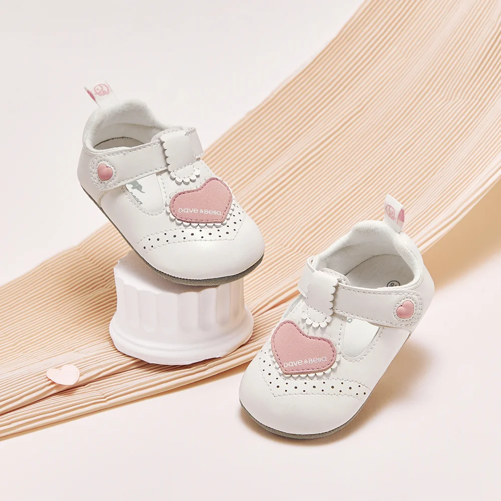 Dave Bella Girl First Walkers and Toddler Shoes Autumn Baby Newborn Items Spring Casual Anti Slip Cute Sports Children DB3262167