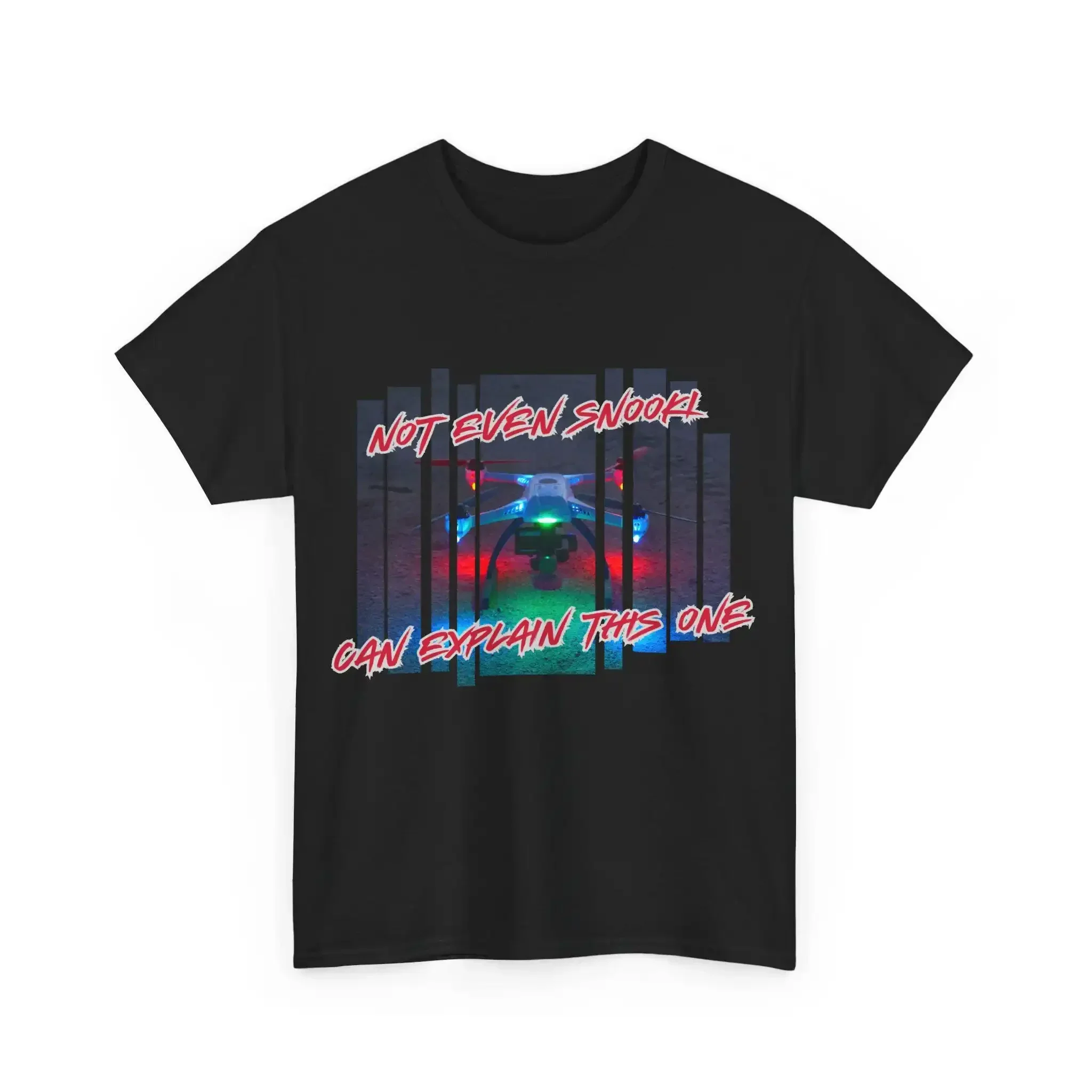 New Jersey UFO T Shirt Not Even Snooki Can Explain This Mysterious Drone Funny Lover Heavy Cotton