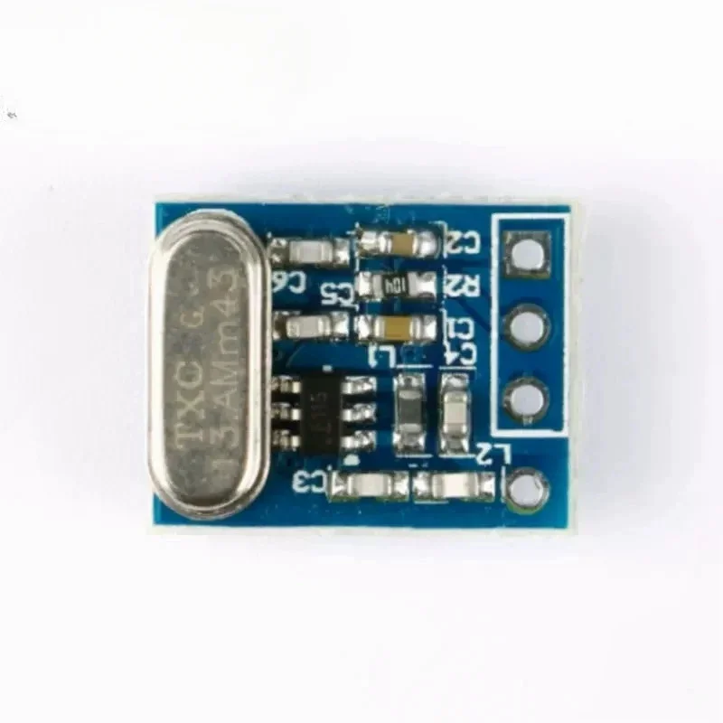 10pcs 1Set 2Pcs 433MHZ Wireless Transmitter Receiver Board Module SYN115 SYN480R ASK/OOK Chip PCB For arduino