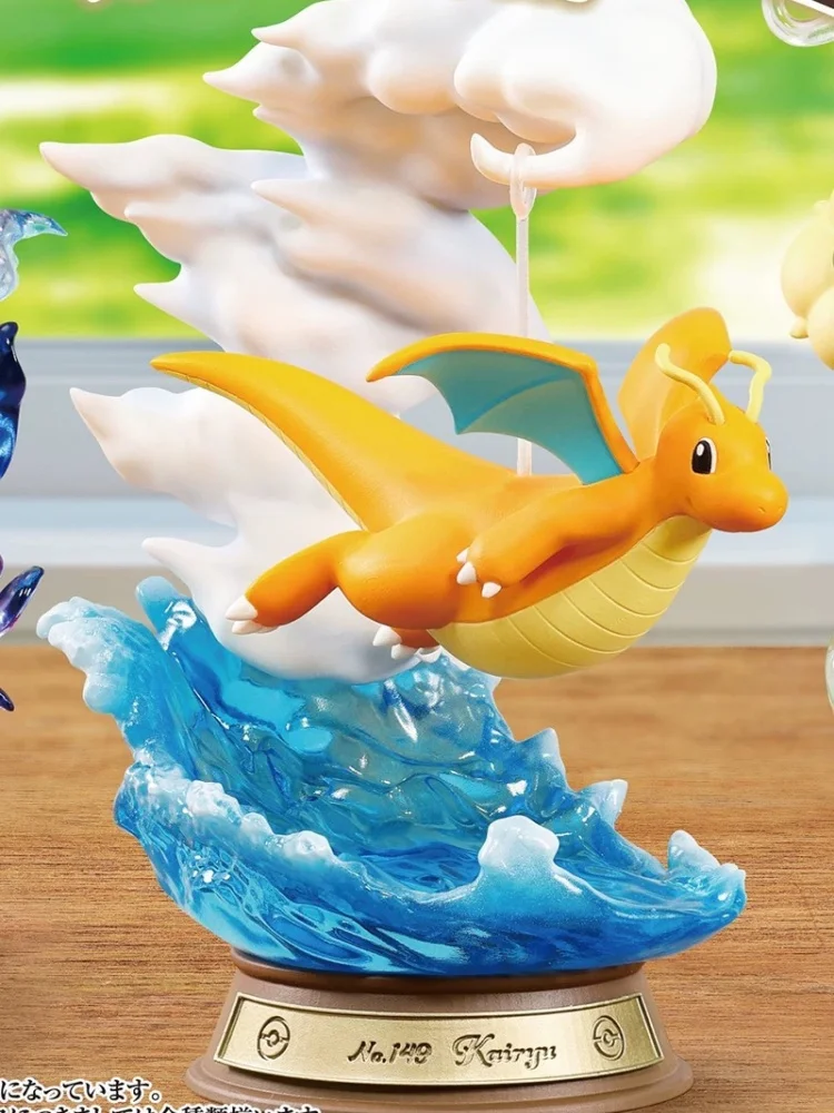 Original Re-Ment Figures Swing Vignette Collection 4 Blind Box Miniature Scene Candy Toy Ornament Collection Kids Gift