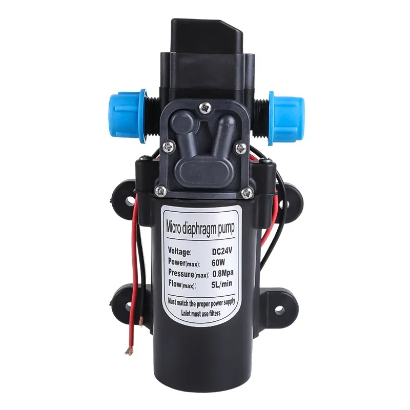 Agricultural Electric Pump Water 12V 24V 120W High Pressure Diaphragm Self Priming Garden irrigation Water Sprayer Car Wash