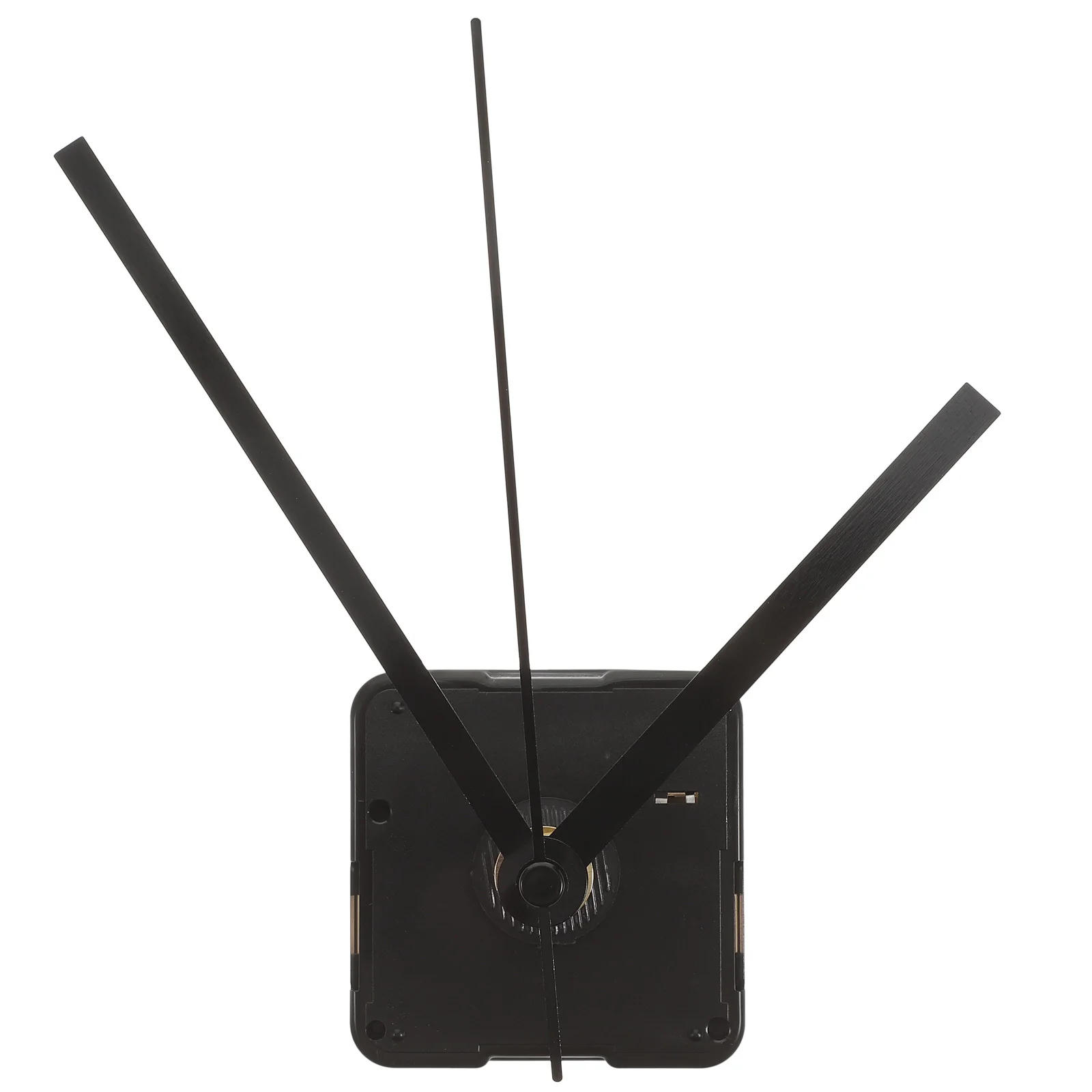 

Quartz Clock Movement Kit Black Straight Clock Hands 14mm Screw Durable Replacement Mechanism Silent DIY Repair