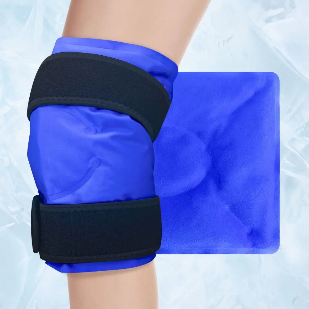

Knee Pain Relief Ice Pack Leg Injuries Reusable Gel Ice Wrap Swelling Knee Replacement Surgery Cold Compress Therapy