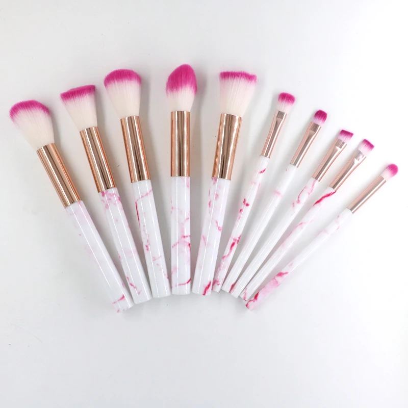 10pcs Makeup Brushes Tool Set Cosmetic Powder Eye Shadow Foundation Blush Blending Beauty Make Up Brush Maquiagem