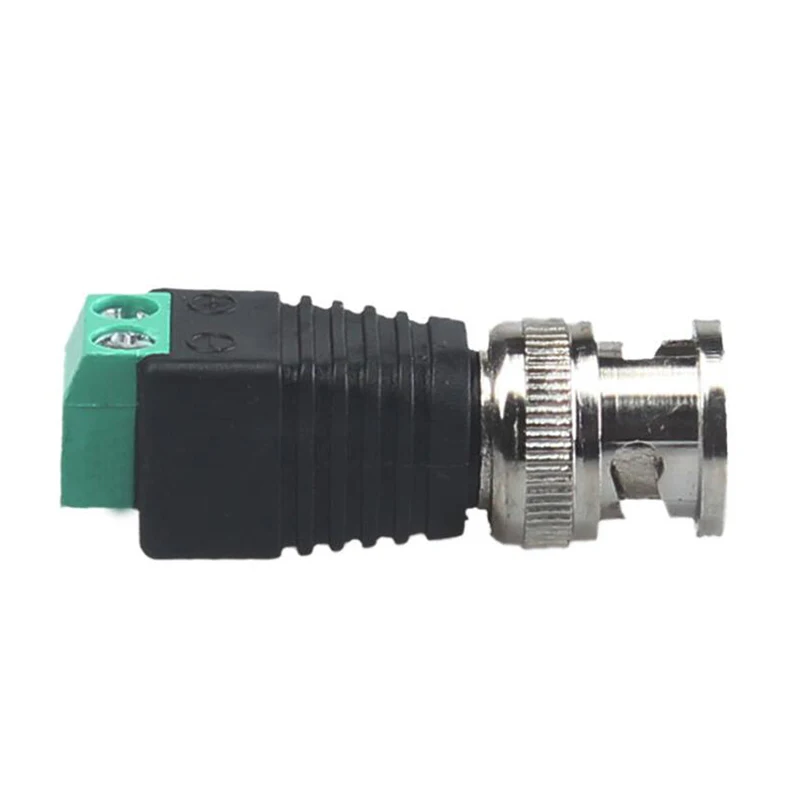 10PCS BNC Male Female Connector Q9 Adapter Video Signal Terminal Green Free-Welding NEW