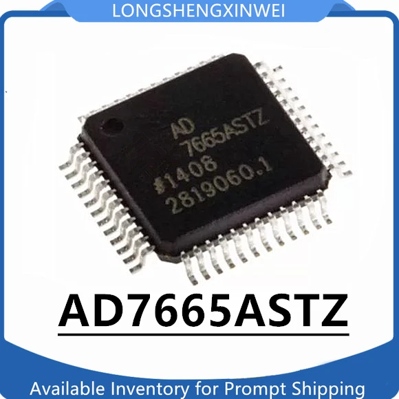 1PCS New AD7665ASTZ AD7665AST AD7665 Original Package LQFP48 Analog To Digital Converter Chip