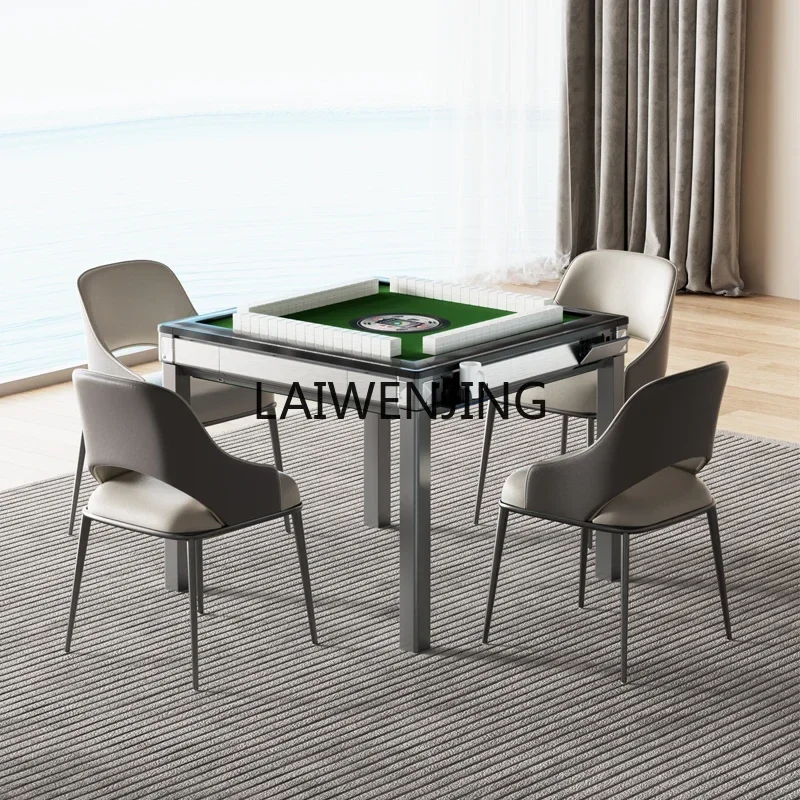 

MJY automatic smart dining table dual-purpose four-port machine mahjong table electric low mute