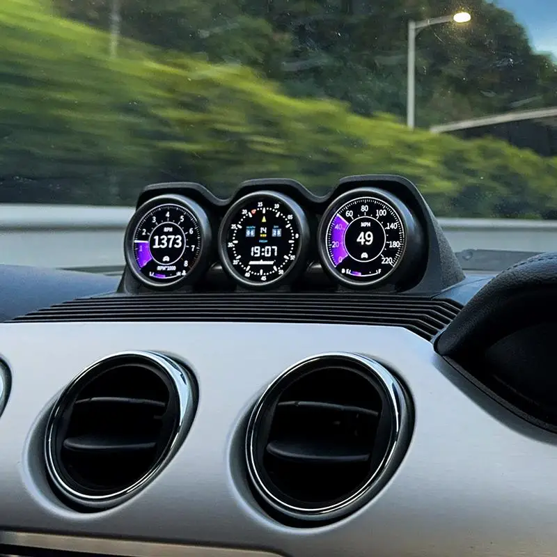 

Performance Instrument Screen For Ford Mustang 6gen Performance Gauge Shelby Original LCD instrument style 2015-2022