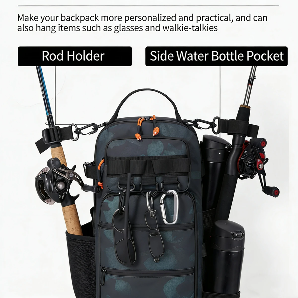 Fishing Backpack New Style Tac - Fishing Rod Fly ulasan dan harga