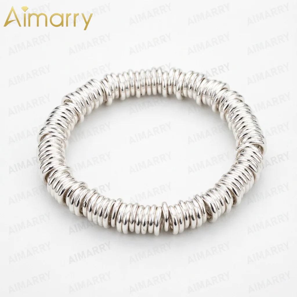 925 Sterling Silver Simple Niche Wrapped Bracelet for Women's Parties and Banquets High-quality Gifts Fashion Jewelry