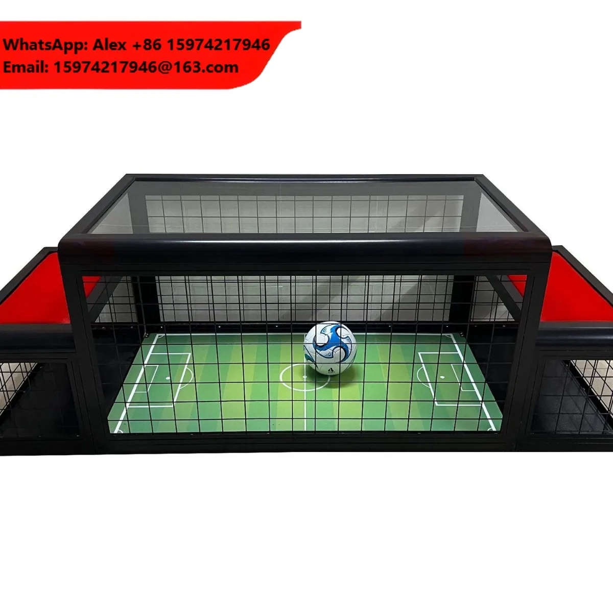LIFUN Innovative Coin Operated Table Football Game For Two People Soccer Subgame Indoor Outdoor Sport Machine For Kids Adults