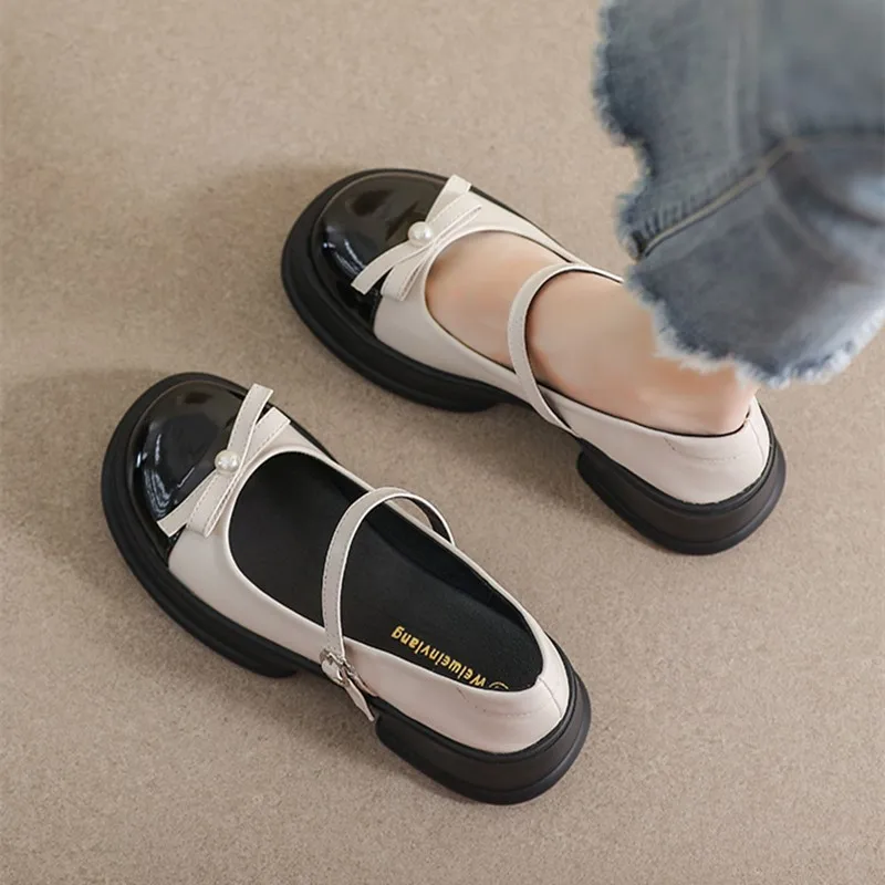 dimanyu-mary-jane-shoes-women-2026-new-autumn-patent-leather-bow-princess-shoes-large-size-women-lolita-shoes