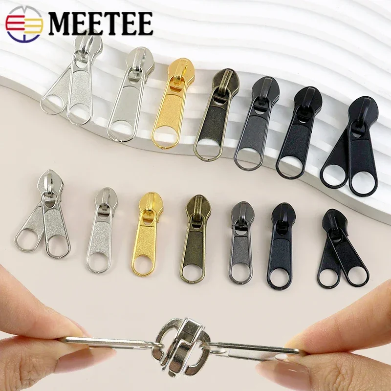 10/20/40 قطعة 3 #   5 #   8 #   10 #   سحاب مجتذب لخيمة حقيبة بسحاب من النايلون بسحاب واحد/مزدوج لسحابات الأمتعة تحل محل ملحقات الإصلاح