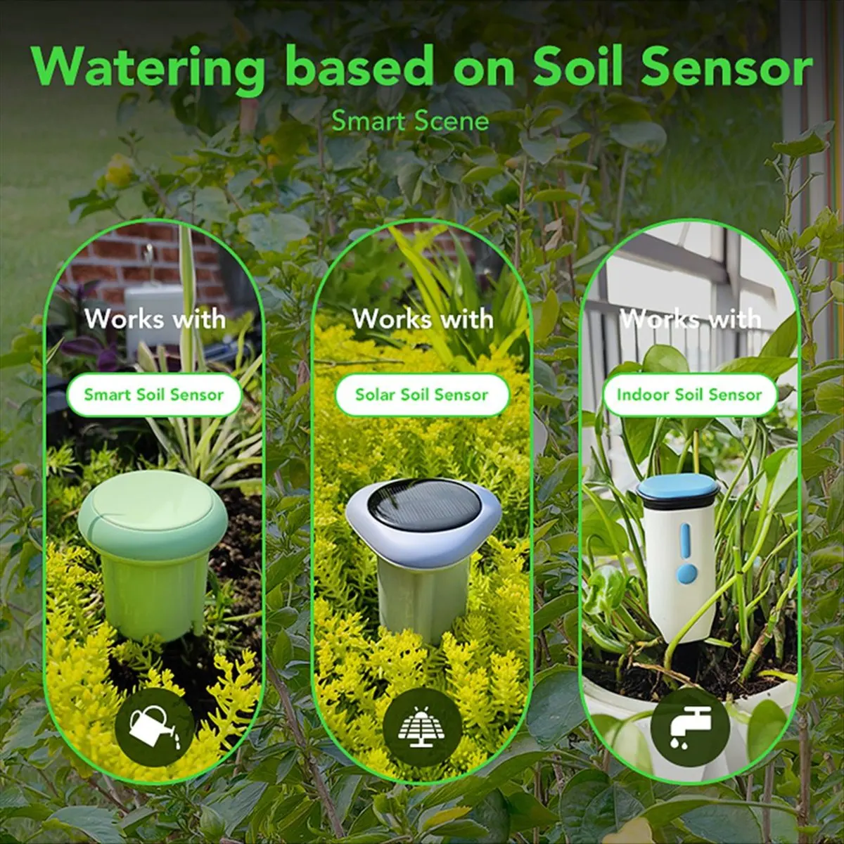 

WIFI Intelligent Watering Device Pump Timed Automatic Drip Irrigation System Remote APP Controller for Garden Terrace