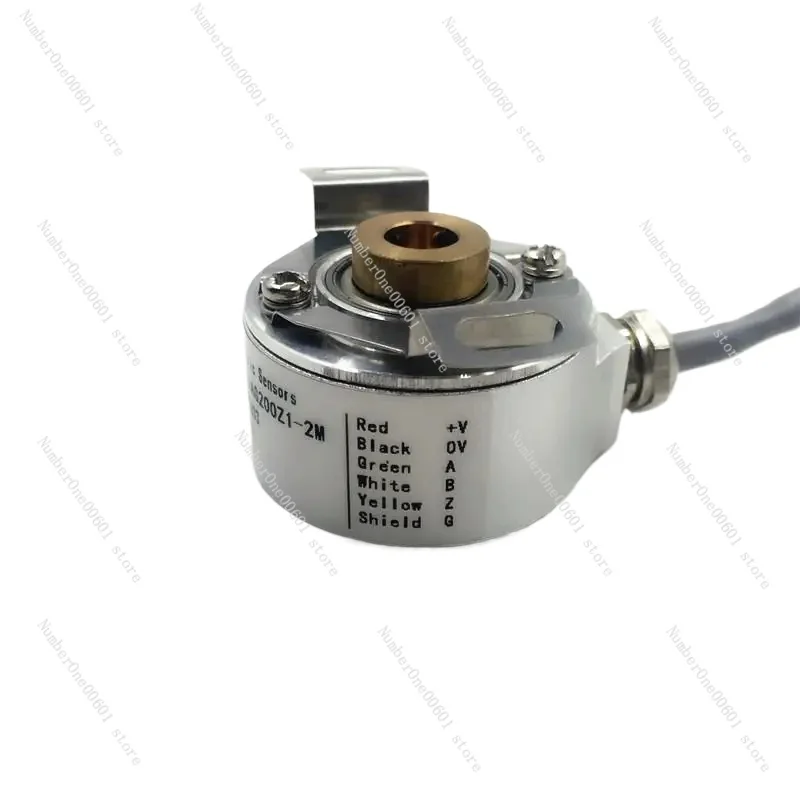 For Ultra-thin Photoelectric Rotating Incremental Encoder Hollow Shaft K3808 Height 21mm