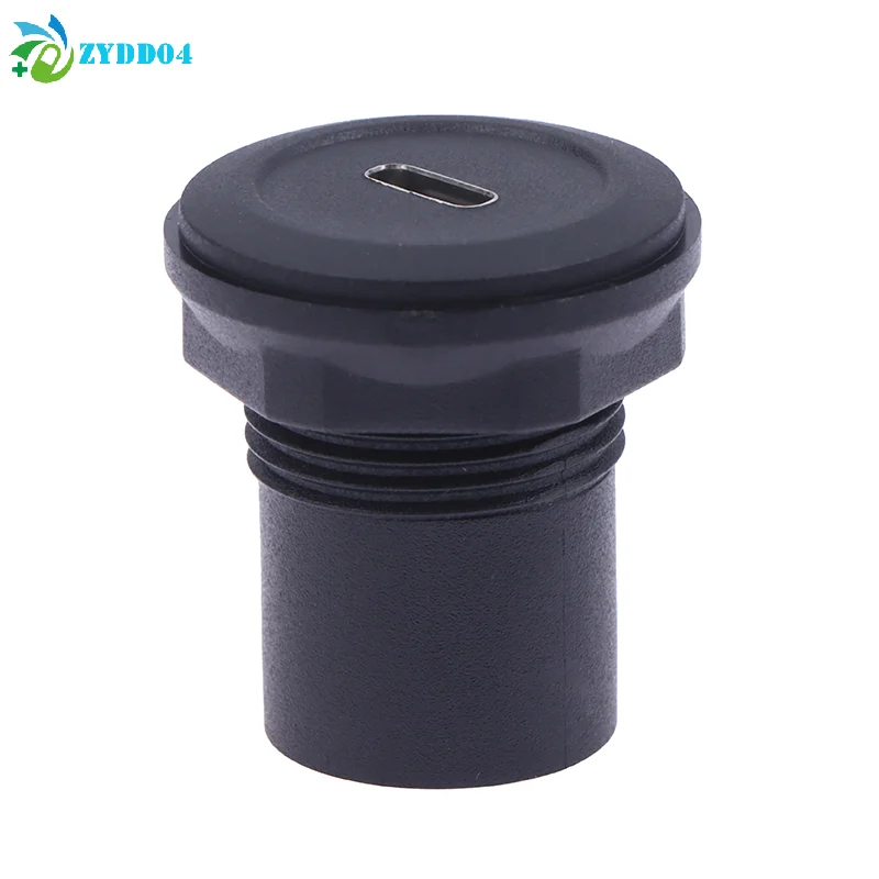 1Pcs USB C Converter Coupler Extender Usb 3.1 Panel Mount Pass Through Socket Type C Female To Female Connector