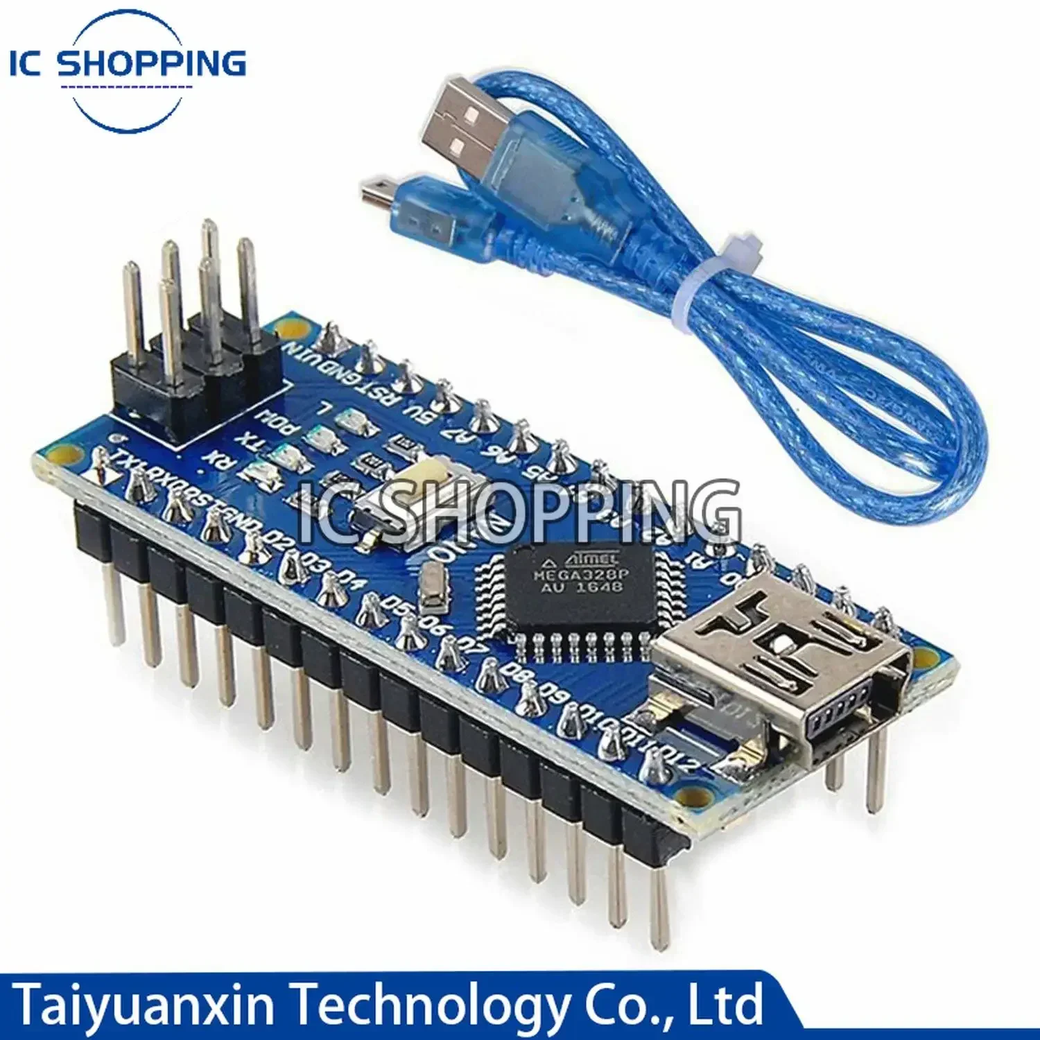 Arduino CH340 USB sürücü 16Mhz Nano V3.0 atmega168 mikrodenetleyici kurulu Mini Nano V3.0 atmega/ P