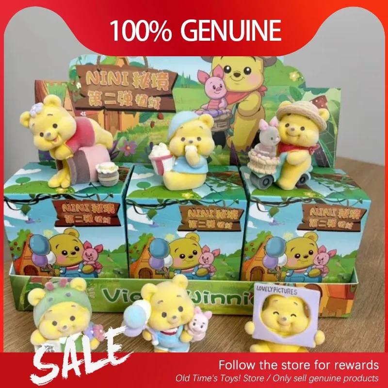 

Винни Медведь Слепая Коробка Happy Слепая Коробка Милый Настольный Орнамент Тайна Угадай Сумки Медведь Фигурка Животного Игрушки День Рождения Рождественский Подарок