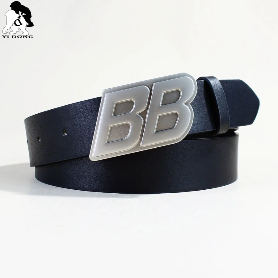 Luxury Brand Leather Belt for Women Designer Alloy Buckle Waist Strap Female Jeans Trouser Dress Waistband