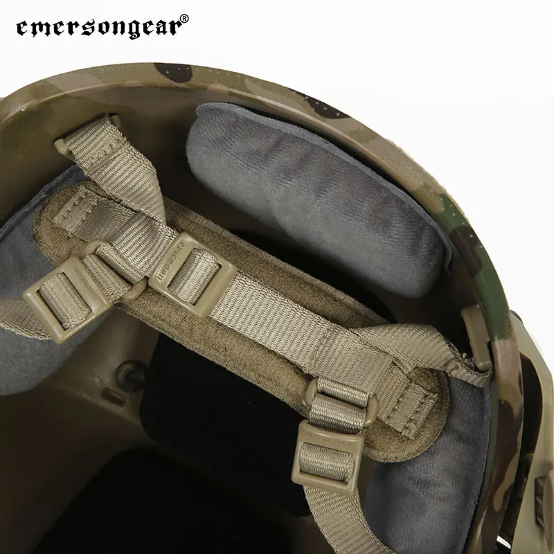 Casco táctico Emersongear FAST con rieles MOLLE Airsoft - imagen 5