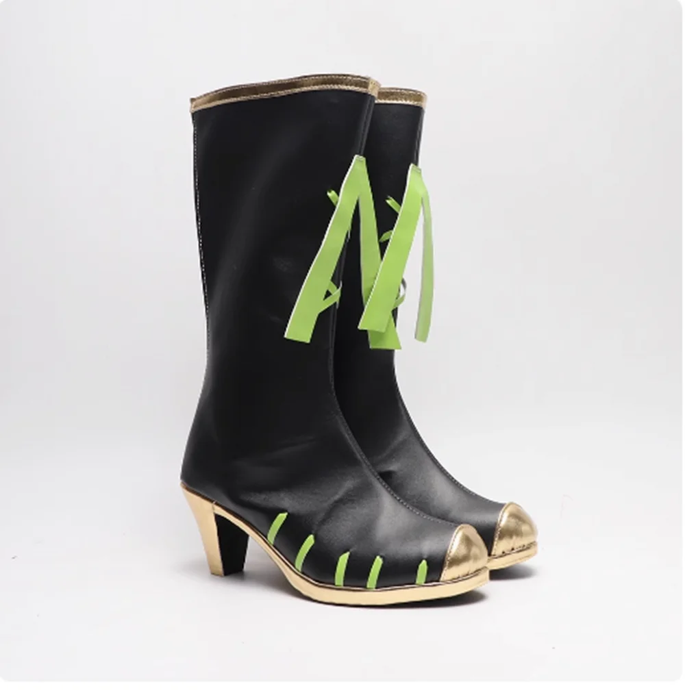 Unisex Anime Cos Muelsyse Cosplay Costumes Shoes Boots Custom Size