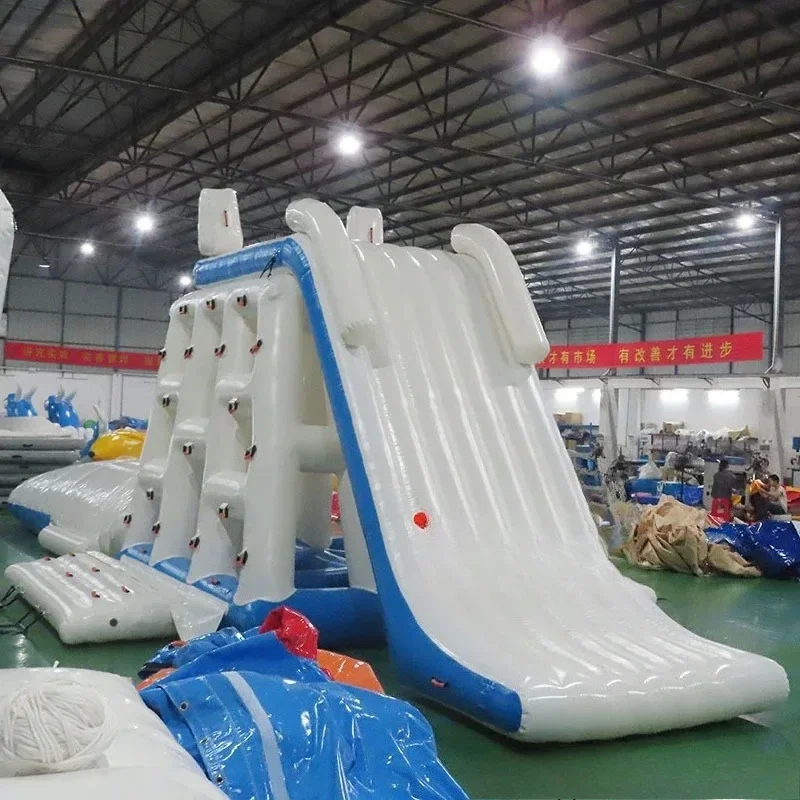 Customized Inflatable Floating Water Amusement Float Slide Inflatable Water Slide