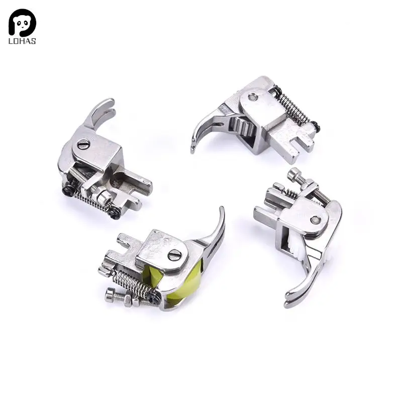 Universal Sewing Machine Foot Presser Sewing Machine Accessories Roller Foot Replacement for Leather Thick Fabric Stitching Acce