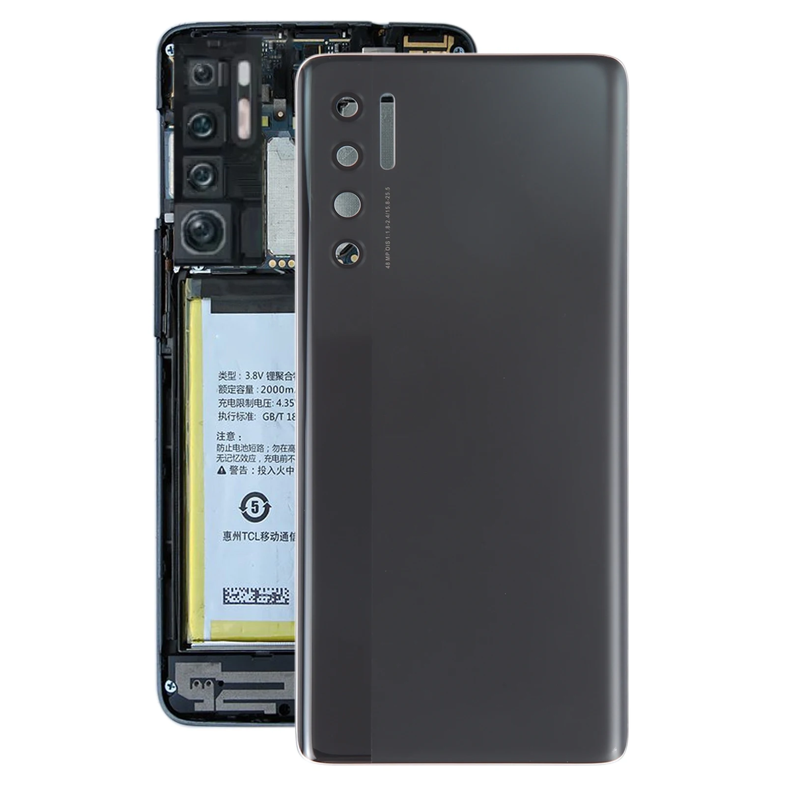 For TCL 20 Pro 5G Battery Back Cover