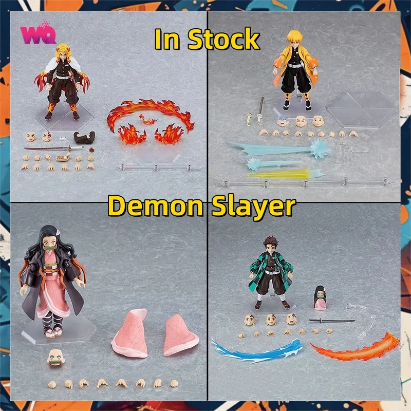 

In Stock Demon Slayer Anime Figure Figma Kamado Tanjirou Nezuko 508 Action Figures Pvc Figurine Collectible Model Toys Gifts