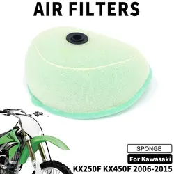 Губка для очистки воздушного фильтра мотоцикла для Kawasaki KX250F KX450F KX KXF 250 450 F 250F 450F 2006-2015
