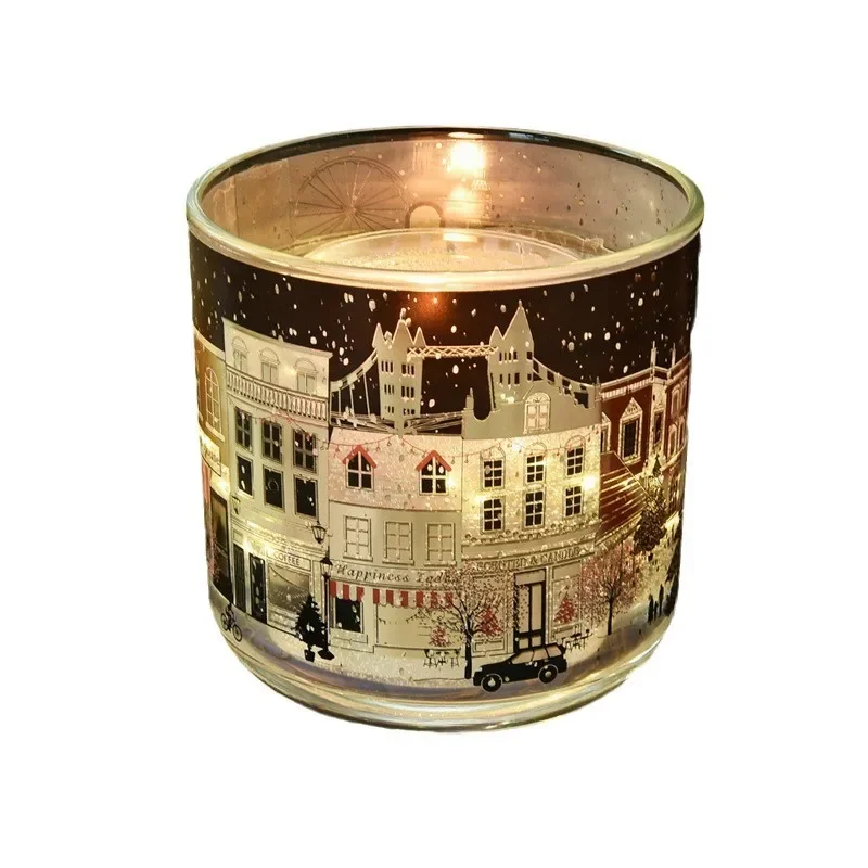 

Glass 24 version Martha same style, candle light control heat induction