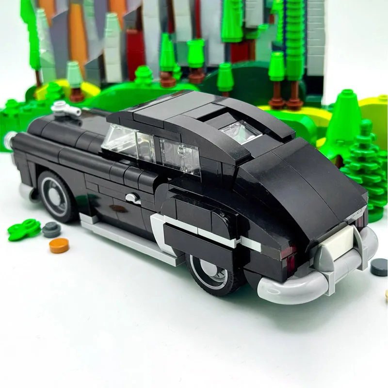 286pcs Moc Car Oldsmobile Rocket 88 Speed Champions Model Building Blocks Creativity Assembly Bricks Toys Kids Christmas Gifts