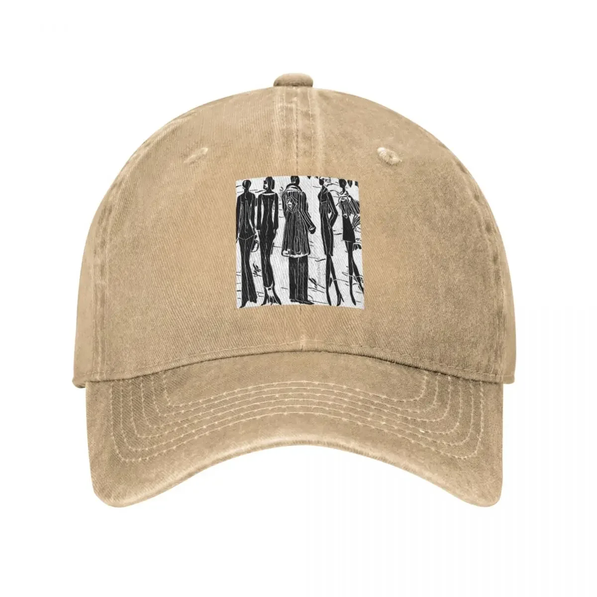 

Man in the Middle Cowboy Hat boonie hats funny hat Hat Men Women'S