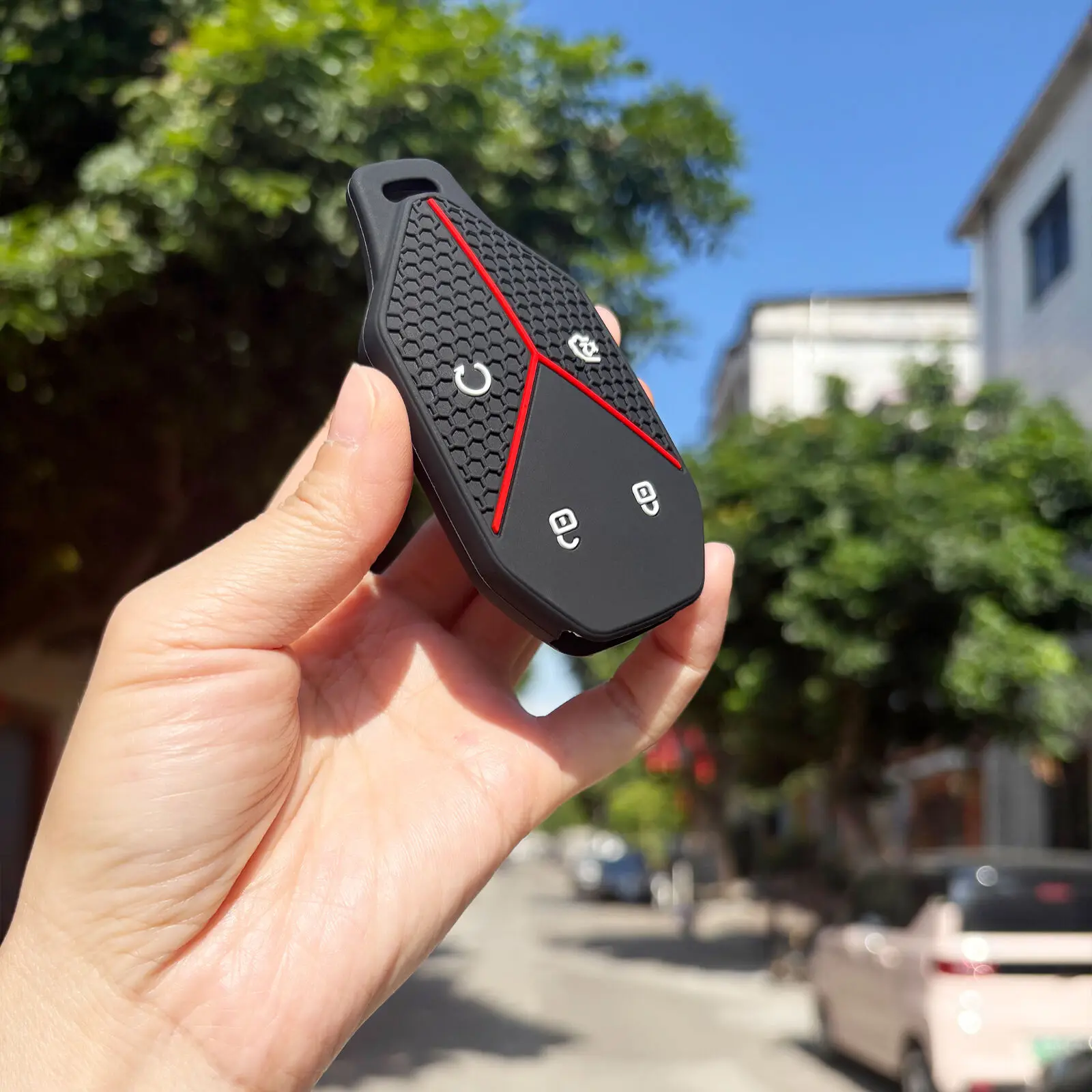 Silicone Soft Key Case For BYD Leopard 5 Ultra 2025 Formula Leopard 5 8 Titanium 7 2026 Remote Key Car Keyless Car Accessories