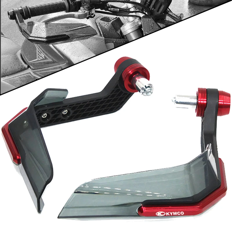 For KYMCO Downtown 125 200 250 300/i 350i k-xct 300 Xciting 250 300 400/i ALL YEARSHandguard Shield Hand Guard Protector Windshi