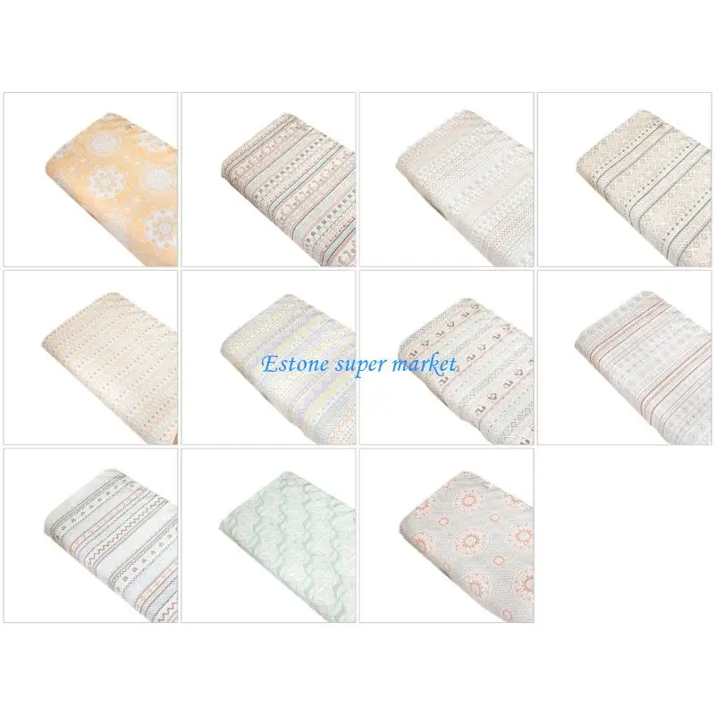 

090B Absorbent Cotton Baby Bedding Pad Pad for Hot Weather Nursery and Car Use