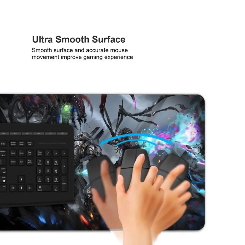 StarCraft Table Computer Desk Rug Accessories Mousepad Pc Gaming Keyboard Mouse Mats Large Office Carpet Gamer Cabinet Mouse Pad
