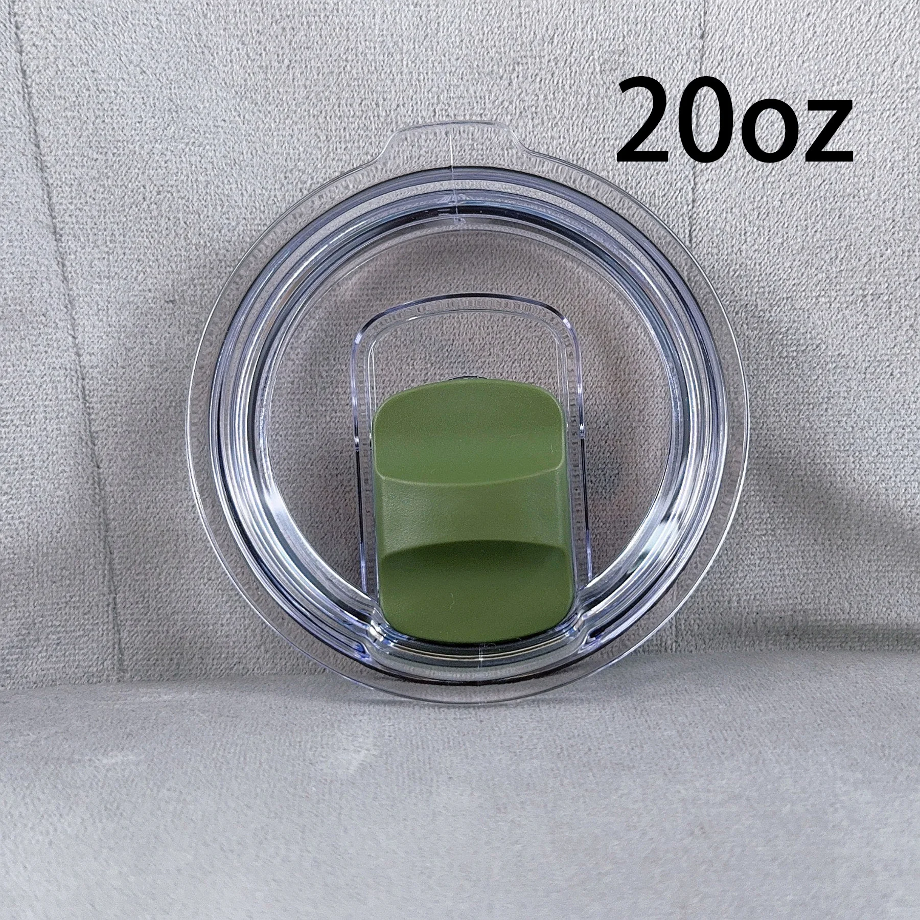 20 oz Tumbler Lid, Replacement Lids Compatible for Yeti 20 oz Tumbler, 10/24 oz Mug and 10 oz Lowball, 2 Pack Travel Spill Proof
