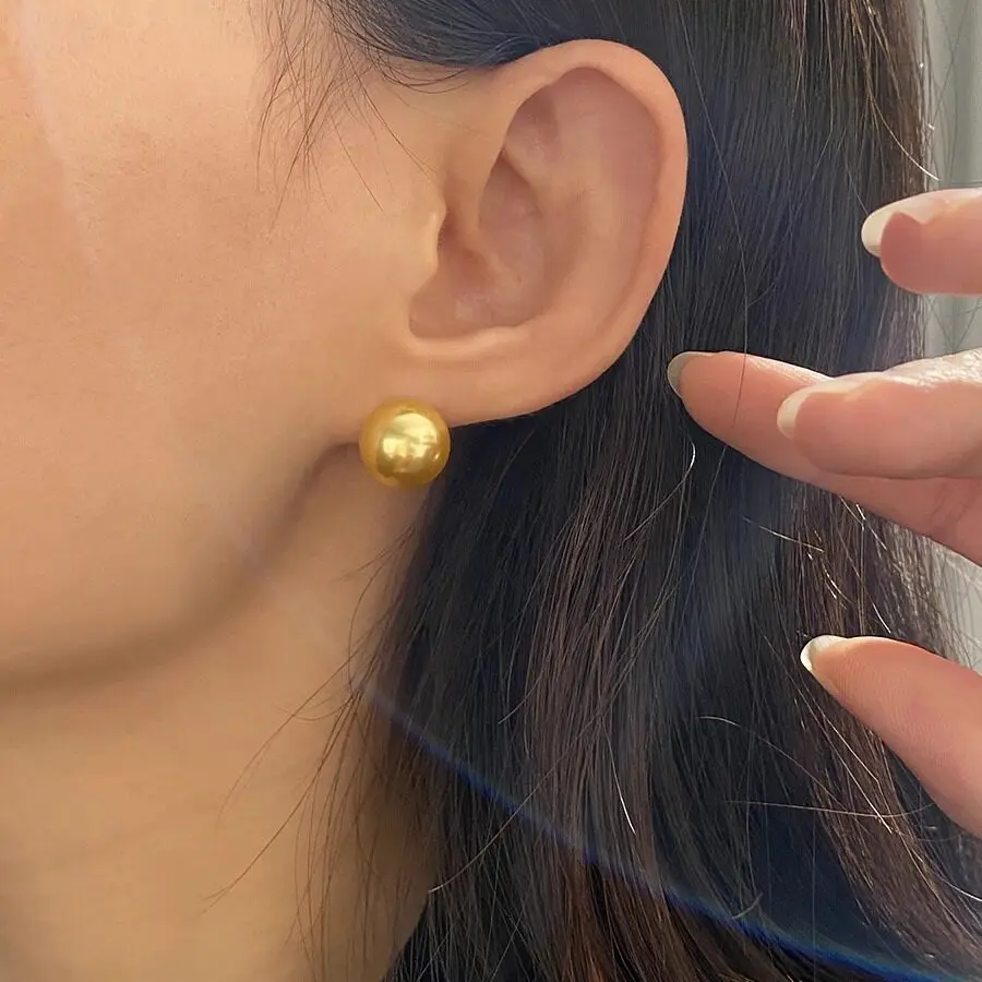 chomelkeepam-boucles-d'oreilles-en-argent-pur-avec-perles-de-mer-du-sud-perles-dorees-sans-percage-bijoux-ronds-et-lumineux-a-la-mode-pour-femmes