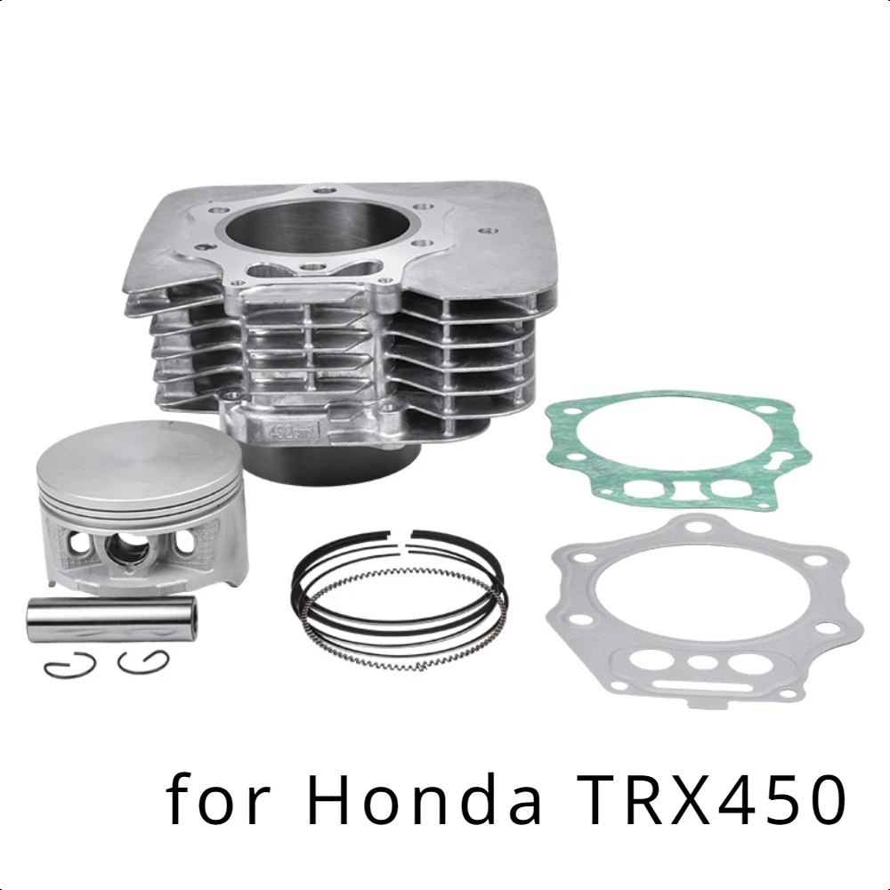 

Motorcycle Cylinder Head Overhaul Mat Piston Rings Gasket Kit for HONDA TRX450ES A FOURTRAX FORMAN ES TRX450 1998-2004